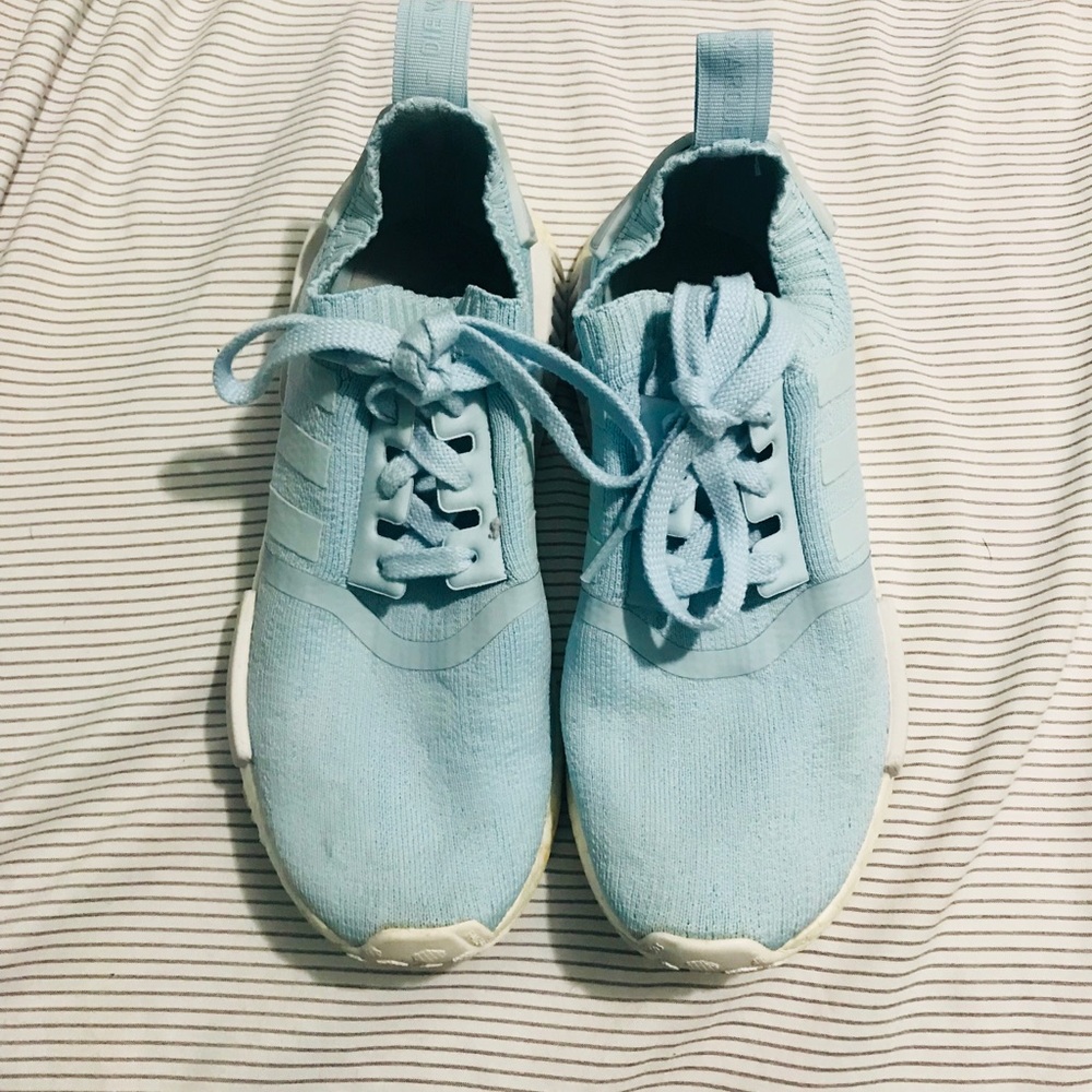 Baby blue woman’s adidas